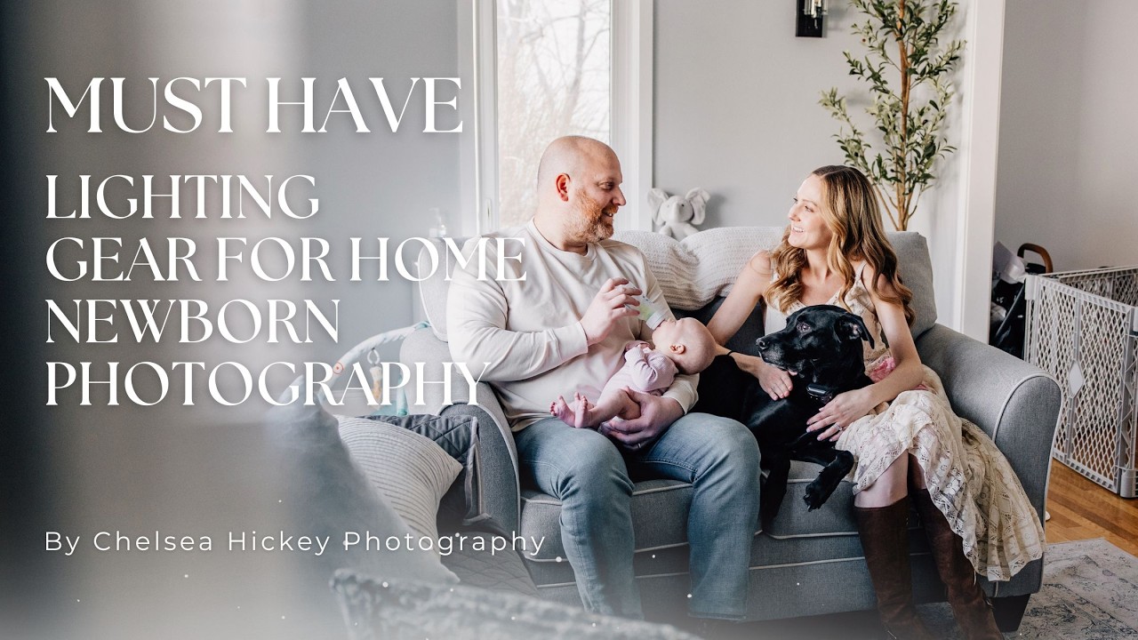 Must Have Lighting Gear for In-Home Newborn Photography