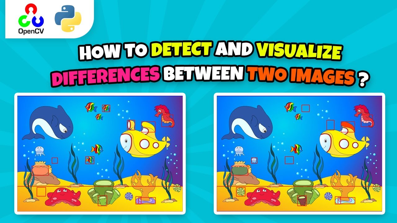 Advanced Python and OpenCV Tutorial | How to Find Differences in Similar Images