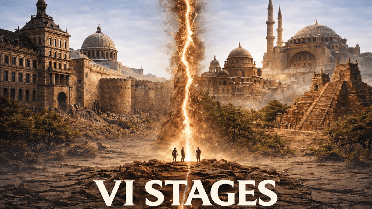 The 6 Stage Empire Collapse Pattern — Austro Hungarian Empire, Mughal Empire, Safavid Empire
