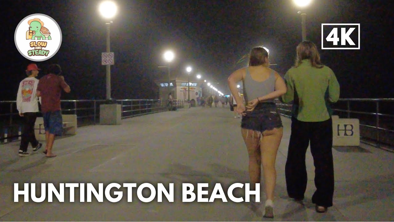[4K] 🔴 LIVE MUSIC | Surf City  Night Market | Huntington Beach California | Part 2