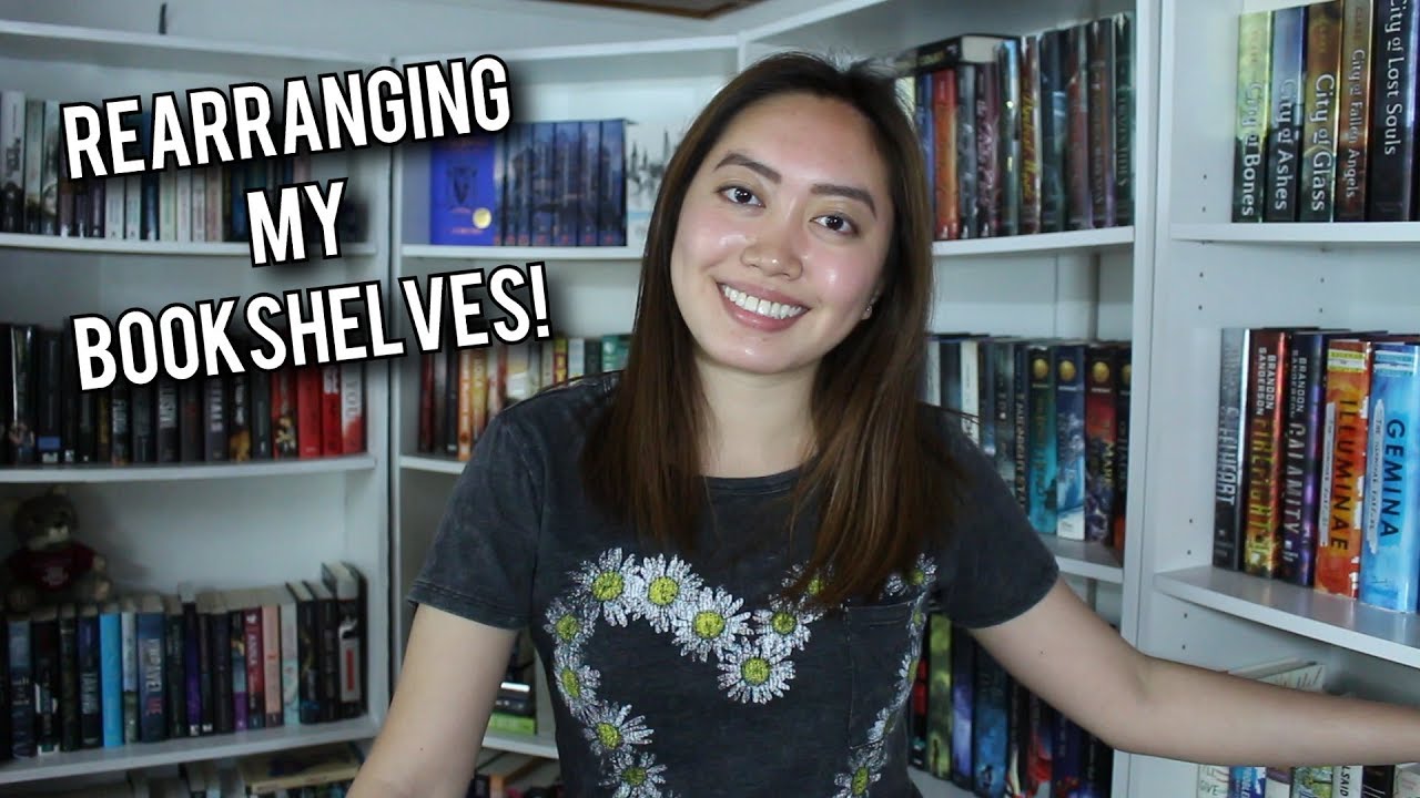 REARRANGING MY BOOKSHELVES | Bookish Vlog | June 11-17
