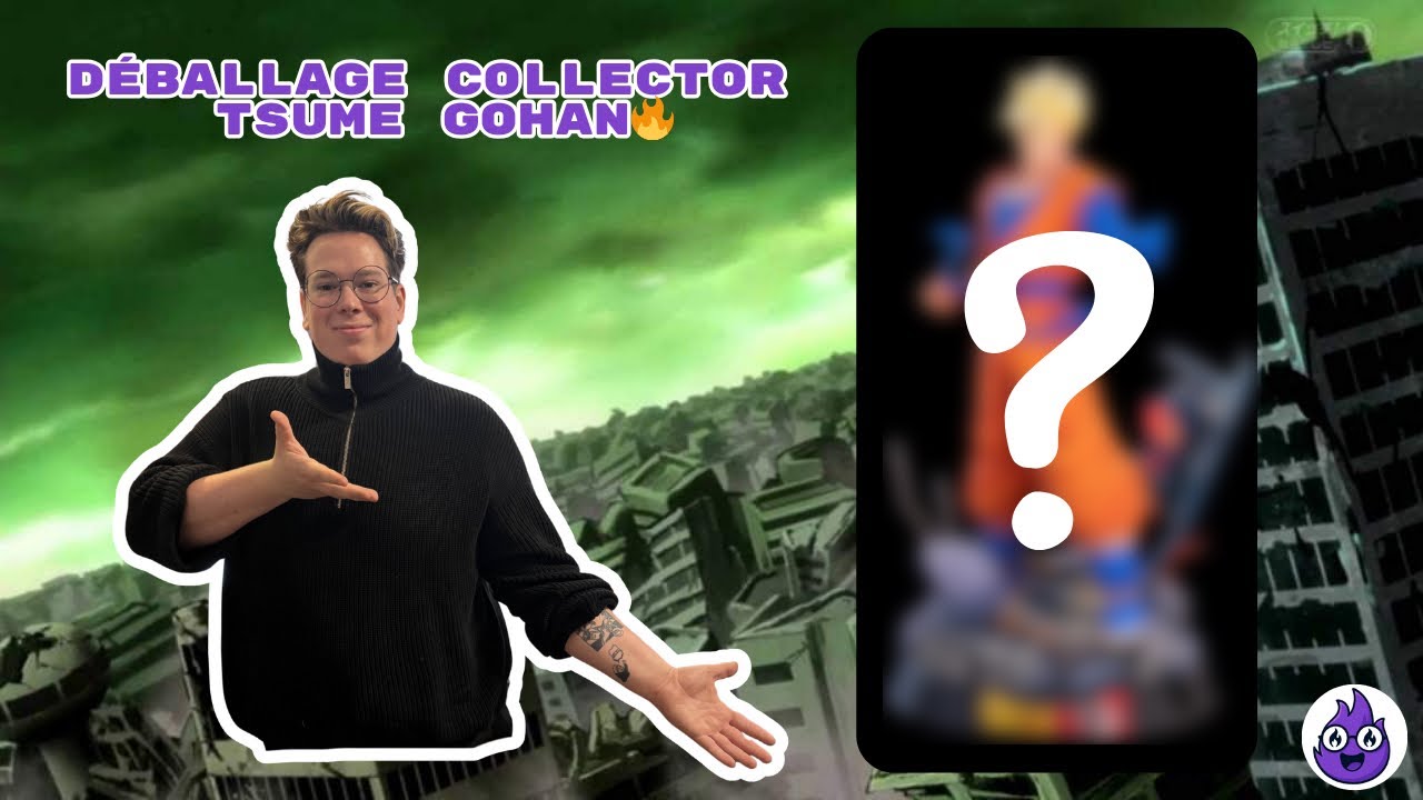 Dragon Ball Z : Unboxing Tsume HQS de Gohan limitée à 800 exemplaires ! 