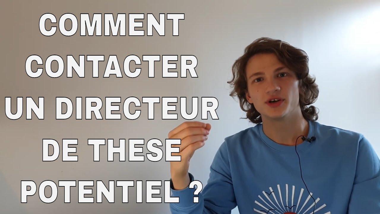 Je donne du feedback sur un email de candidature | Feedback email à directeur de thèse