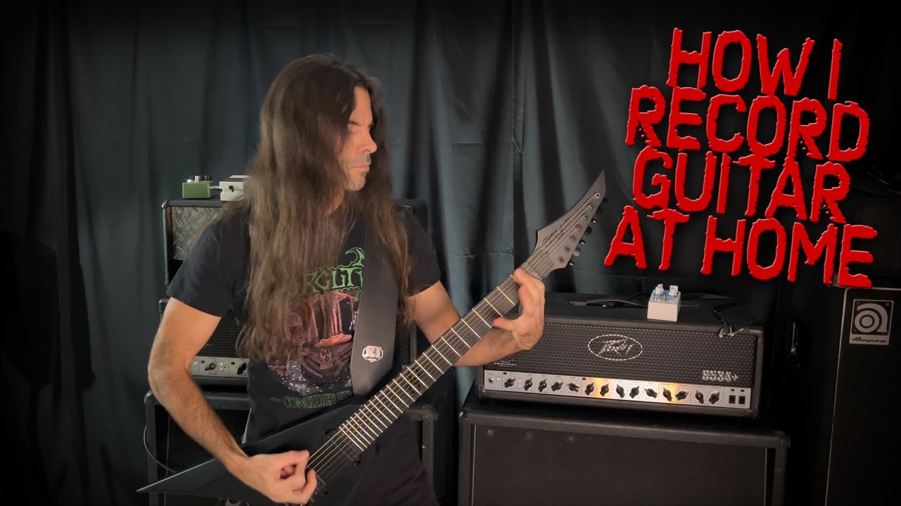 How I Record Guitar At Home