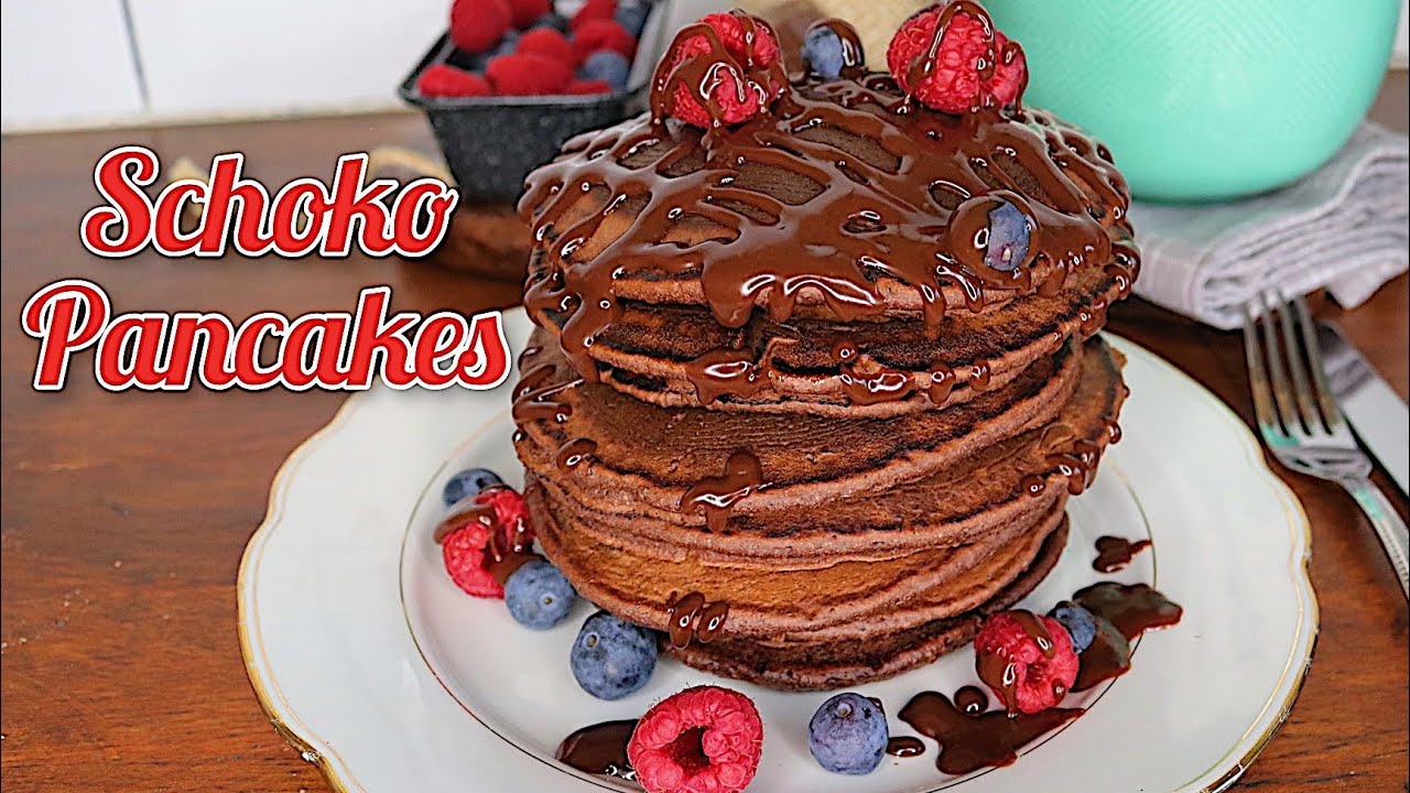 SCHOKO PANCAKES| BROWNIE PANCAKES