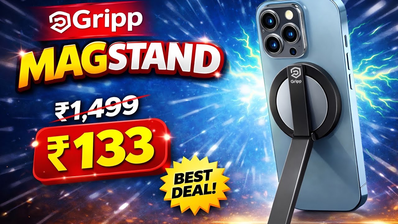 📱சும்மா Gun🔫மாதிரி நிக்கும் Gripp Magsafe Mobile Holder🤳🏻 