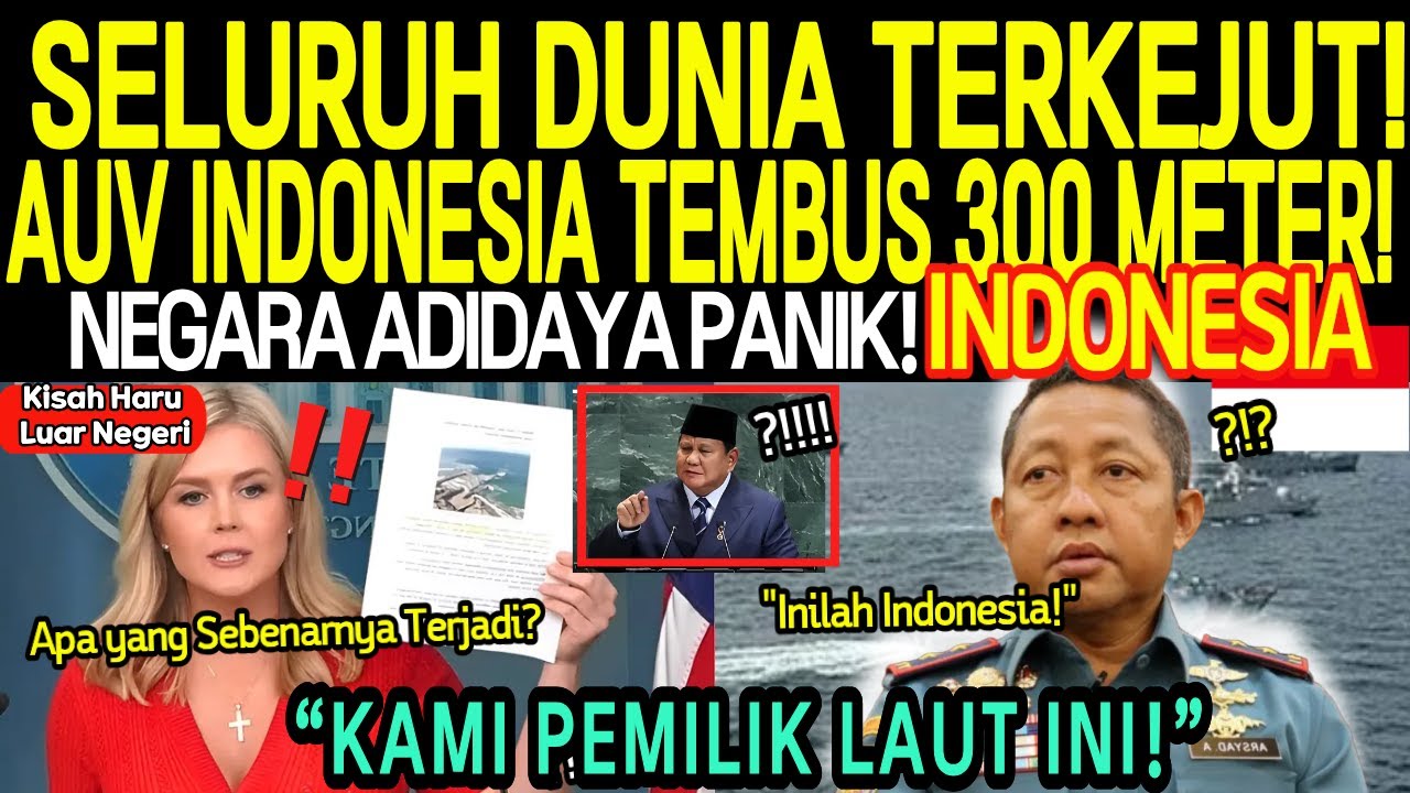[Kisah haru luar negeri]Dunia membisu&hellip; dan Indonesia membuat keajaiban di laut.