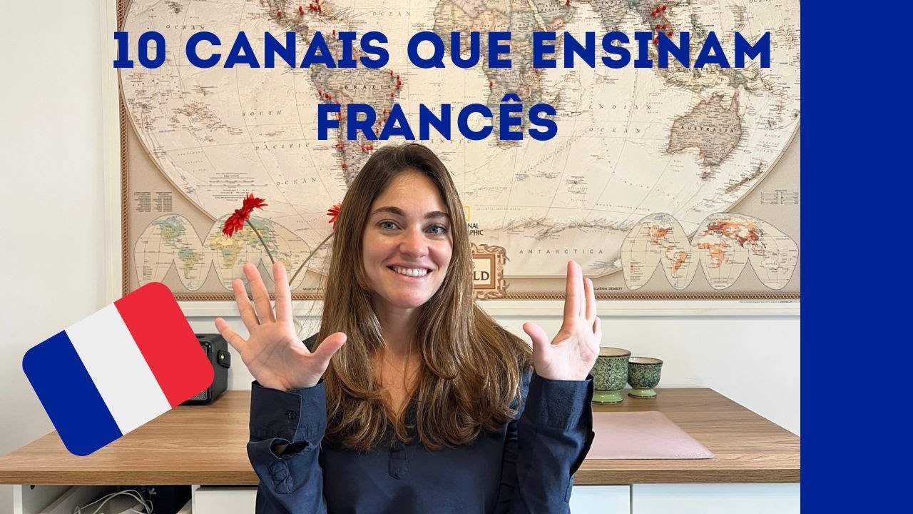 10 CANAIS no youtube para aprender FRANCES SOZINHO