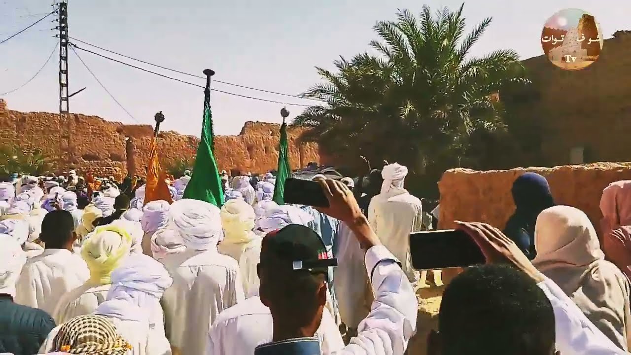 مسيرة الحضرة من زيارة مولاي علي بن بوبكر قصر الهبلة تسابيت