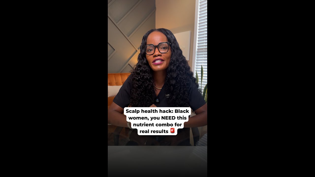 Scalp health hack: Black women, you need this nutrient combo for real  results 🚨 #dryscalpremedy