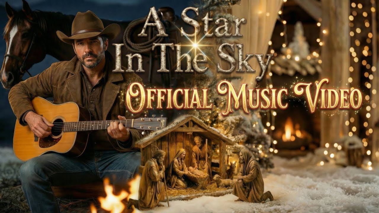 A Star In The Sky Official Music Video (Human Written Lyrics, Suno Ai Generated Audio)