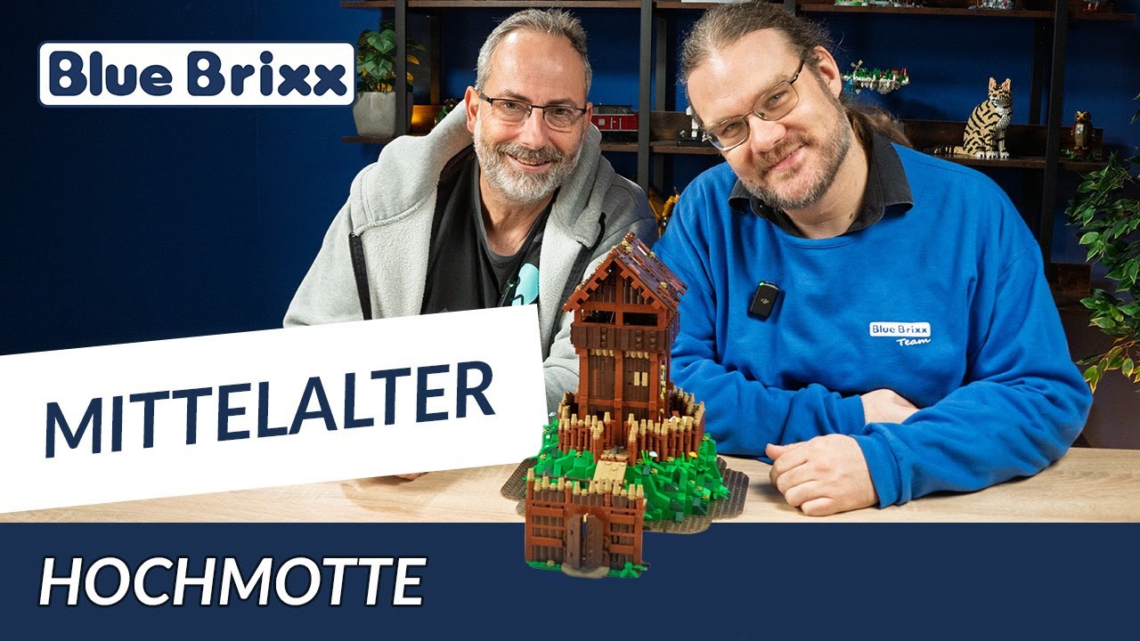 Frühmittelalter zum Bauen! Die neue Hochmotte mit 2316 Teilen | BlueBrixx
