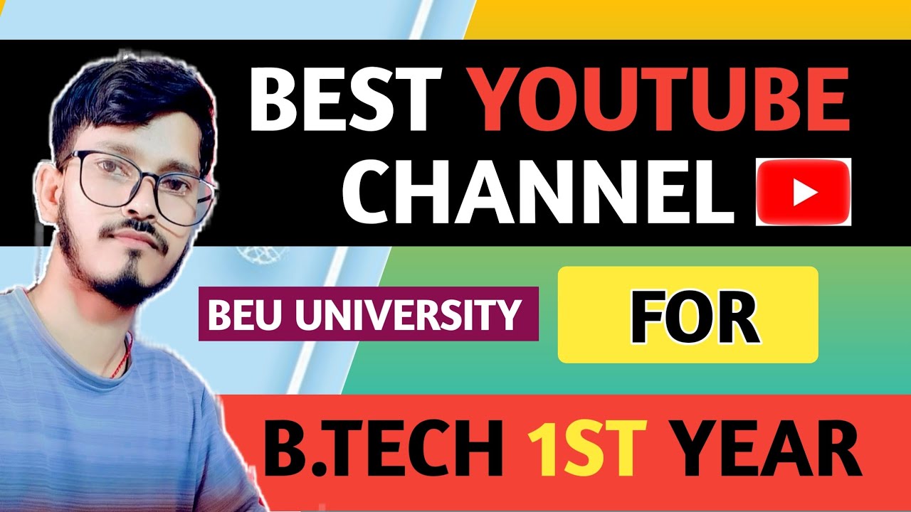 B.tech 1st year | Best YouTube Channel for Semester Exam Preparation 2023 #beu #bestyoutube
