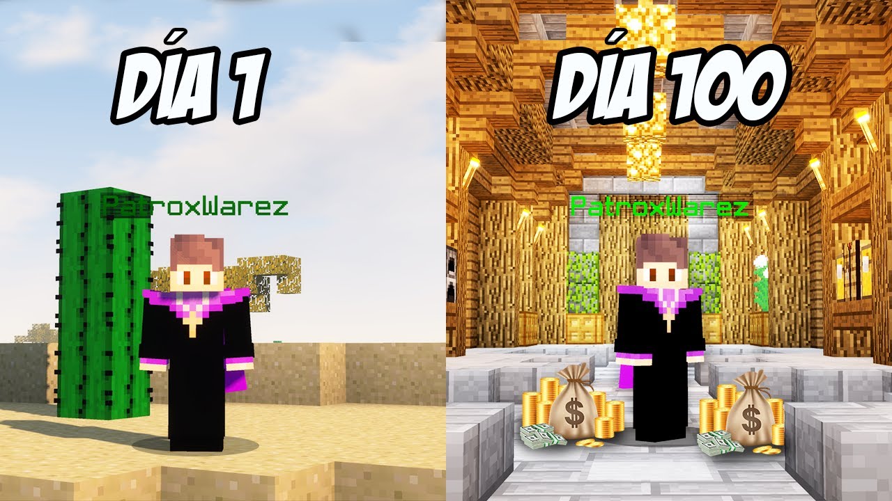 ☠️ 100 D&iacute;as Raideando Bases de Minecraft