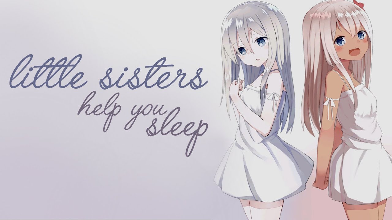 [ASMR] Twin Little Sisters Help You Sleep [Voice Acting] [Binaural] [Soft Sleeping Sounds]