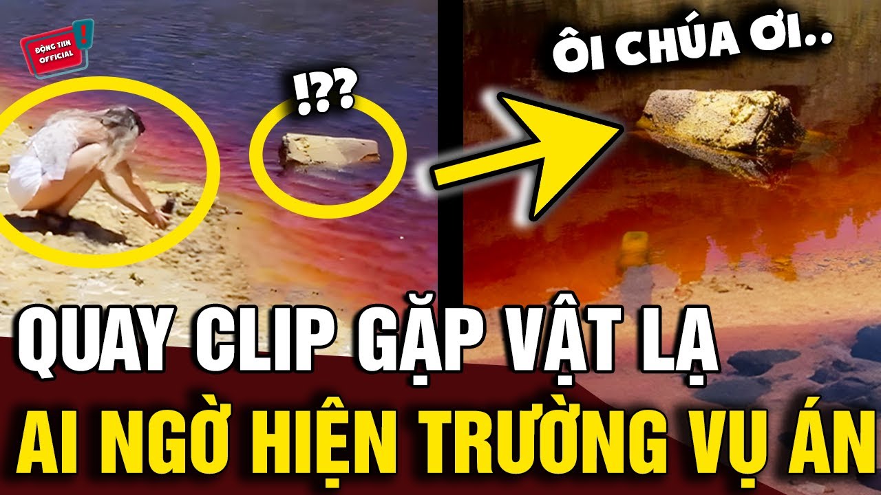 Quay vlog bắt gặp VẬT THỂ LẠ giữa hồ, nữ youtuber không ngờ đó là CHIẾC VALI KINH HOÀNG | Động Tiin