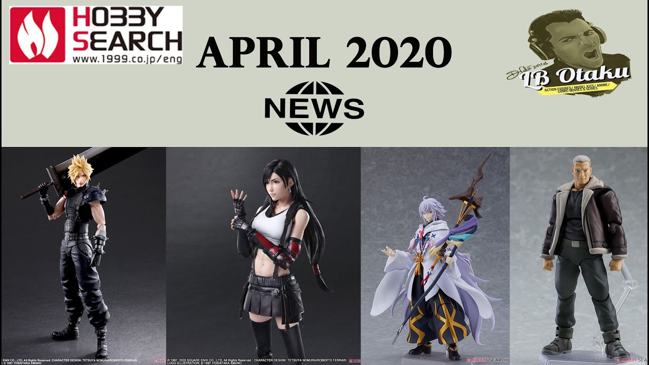 April 2020 Action Figure News (Hobbysearch Japan)
