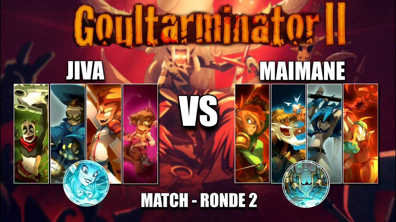 DOFUS PVP RETRO I Goultarminator II | MATCH RONDA 2 - 8ª Combat Jiva VS Maimane