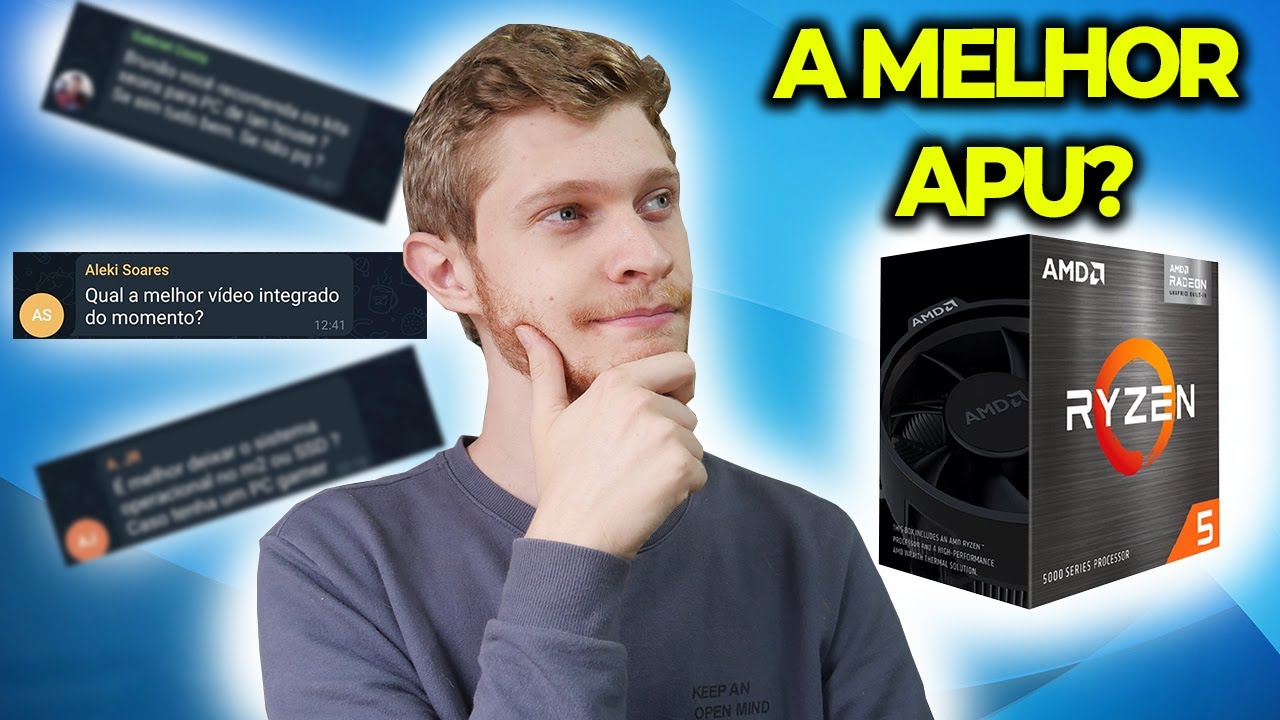 QUAL O MELHOR APU COM GRÁFICO INTEGRADO DO MOMENTO? FONTES DA CHINA? Dúvidas de Informática #21