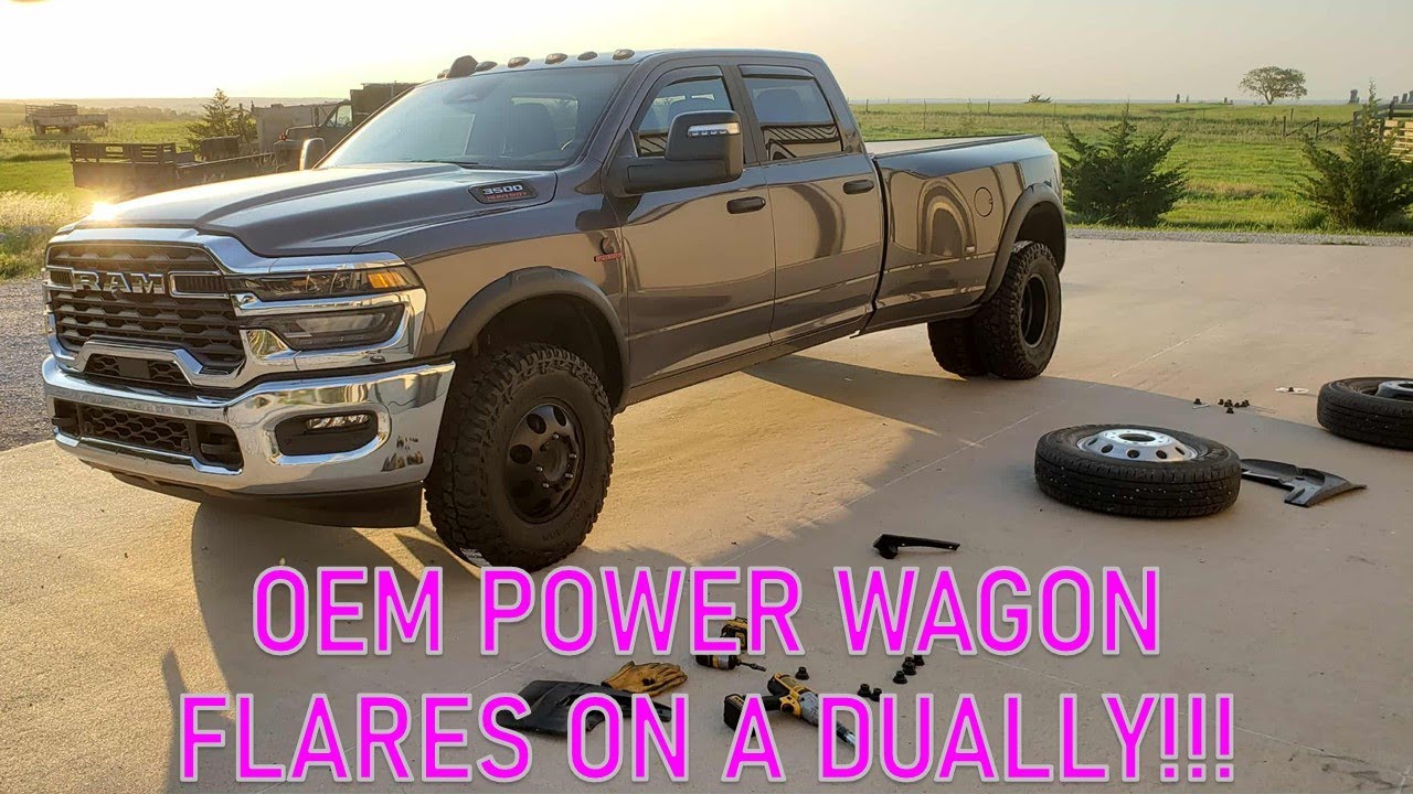 Эпизод 28: Расширители арок OEM для Dodge Ram 2500 3500 DUALLY и SRW 2010-2026 #projectshiloh