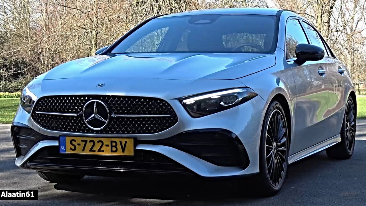 Mercedes A-класса AMG 2024 года — НОВЫЙ A180 ПОЛНЫЙ ПРИВОД ОБЗОР Интерьер Экстерьер Информационно...