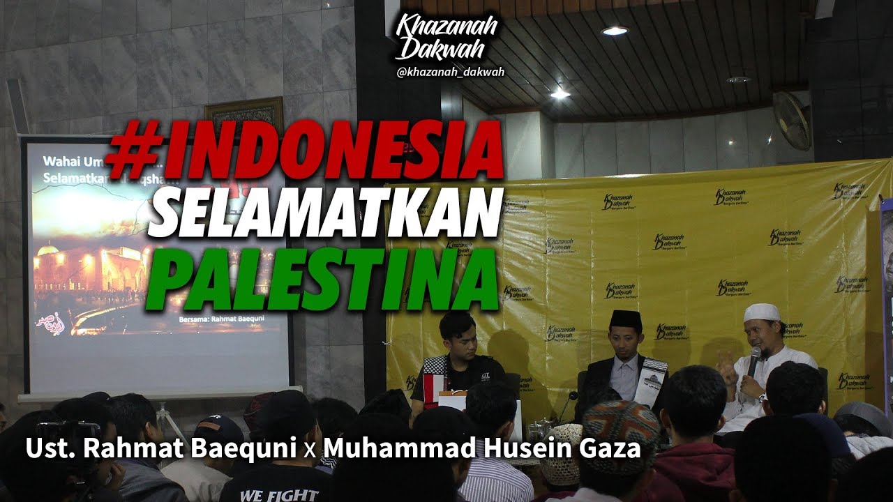 INDONESIA SELAMATKAN PALESTINA | Muhammad Husein Gaza ft Ust. Rahmat Baequni