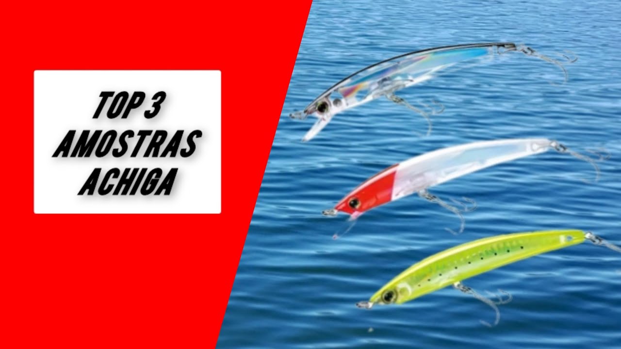 PESCA ACHIGÃ AMOSTRAS  VERAO OUTONO SUCESSO 