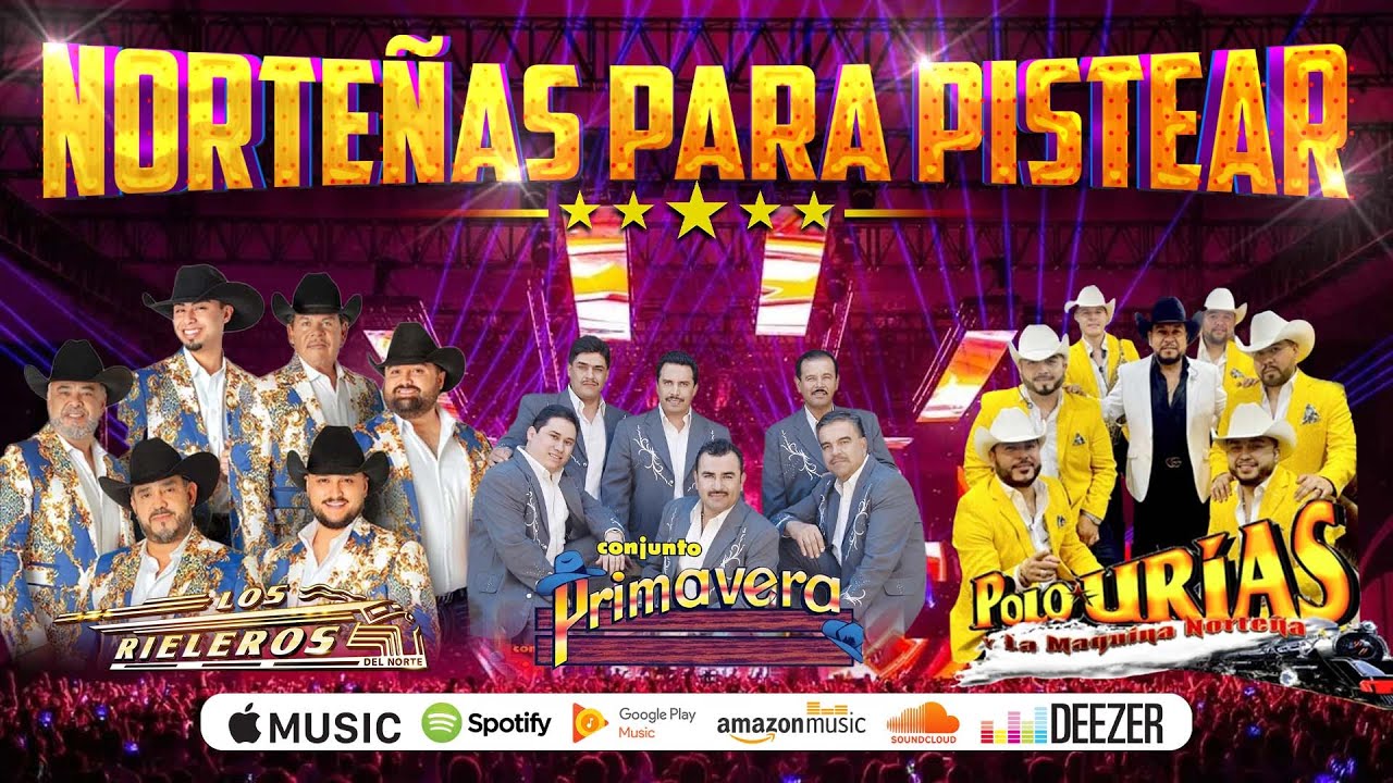 Puras Norteñas Viejitas Para Pistear 🍻 Los Rieleros, Conjunto Primavera, Polo Urias 🔥 Mix de Cantina