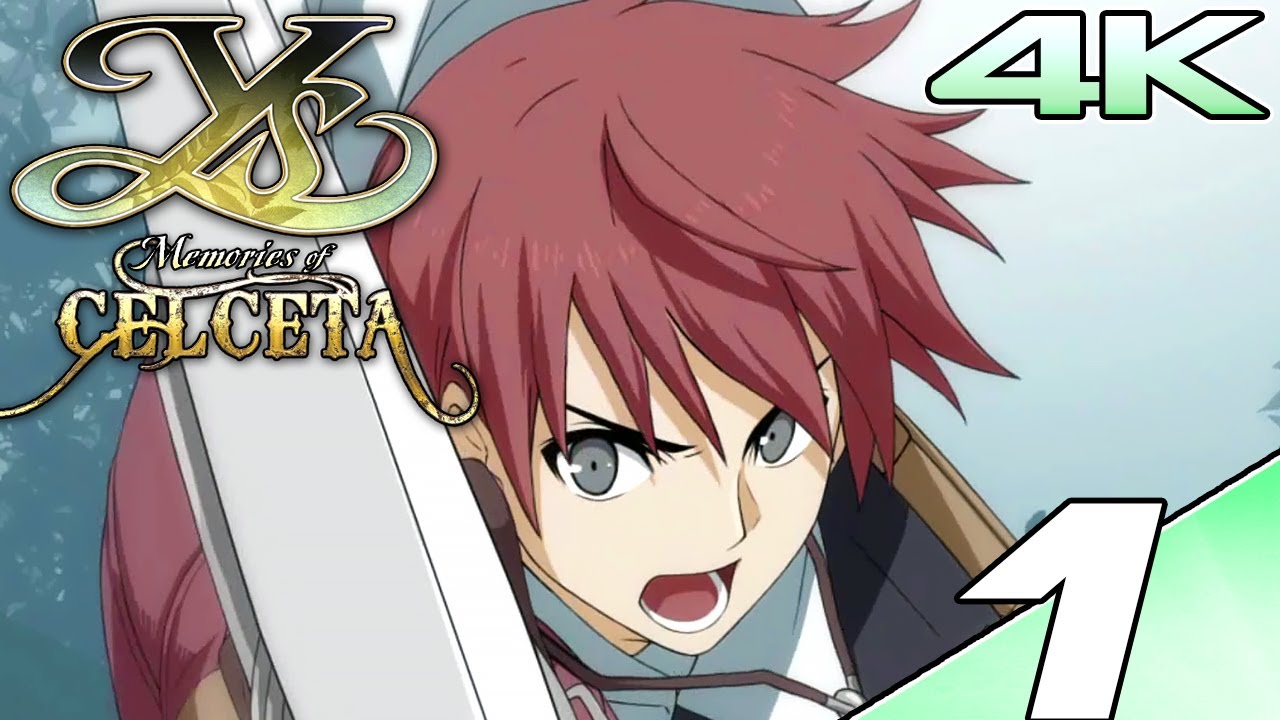 YS MEMORIES OF CELCETA Gameplay Walkthrough Part 1 - Prologue (4K 60FPS)