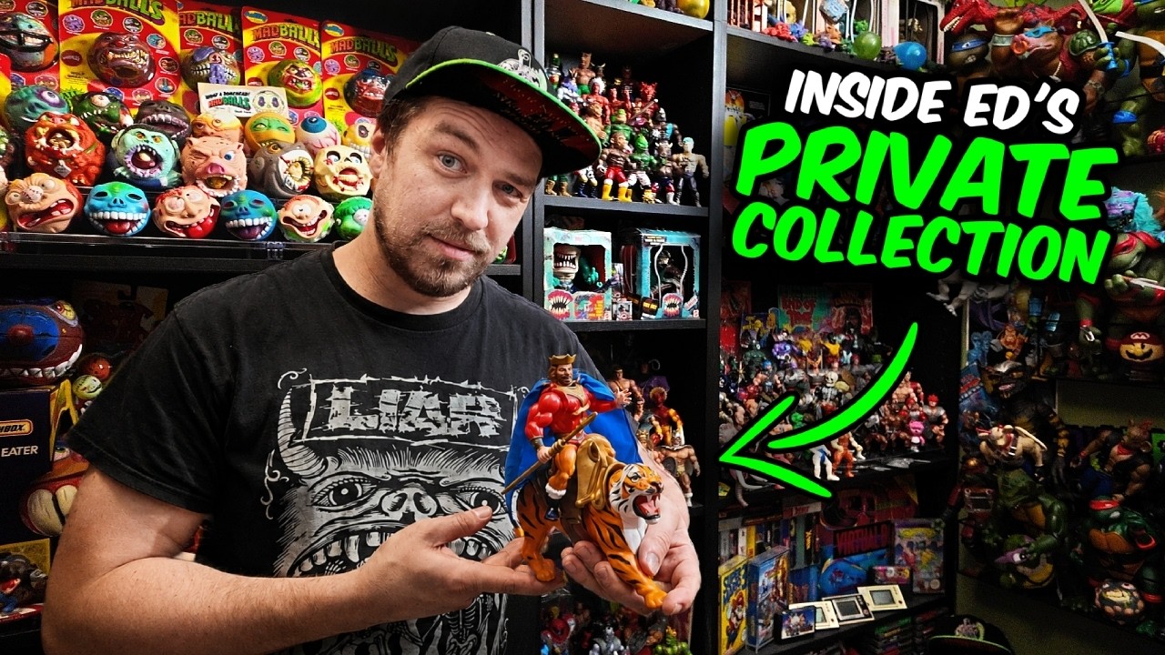 Ed&rsquo;s Retro Geekout Shows Us His Legendary Vintage Toy Room