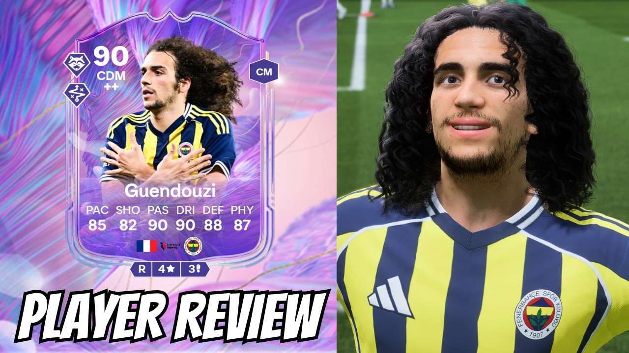 СУМАСШЕДШАЯ СТАТИСТИКА!🤩 ОБЗОР ИГРОКА 90 FANTASY FC Guenduzi EA FC 26