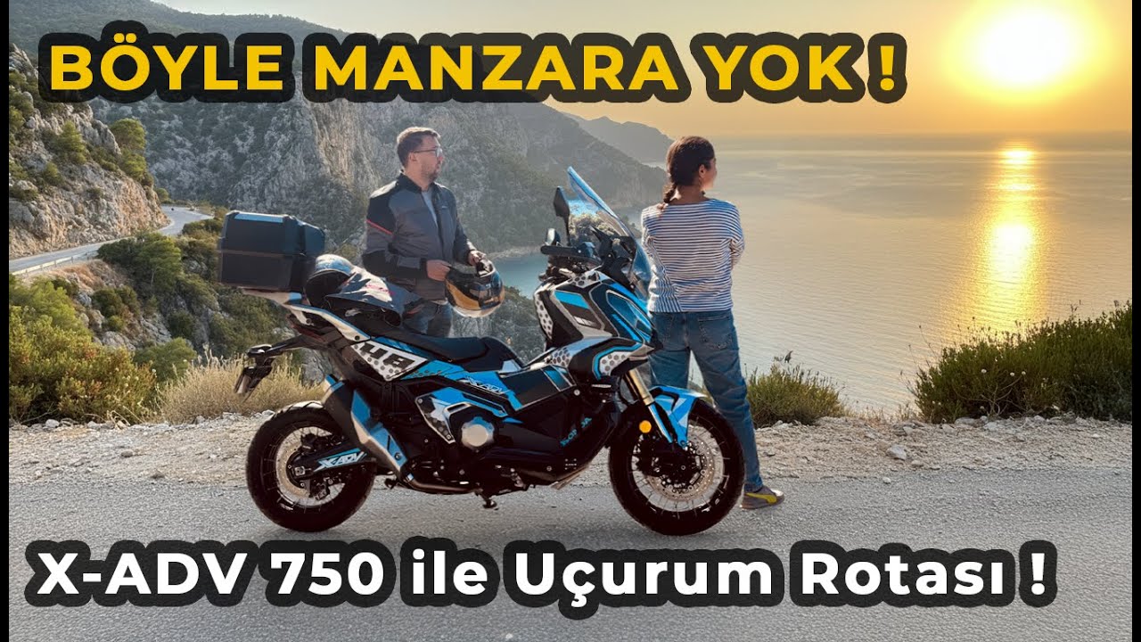 Böyle Manzara Yok! - Honda X-ADV 750 ile Uçurum Rotası - Fethiye’nin Gizli Cenneti!