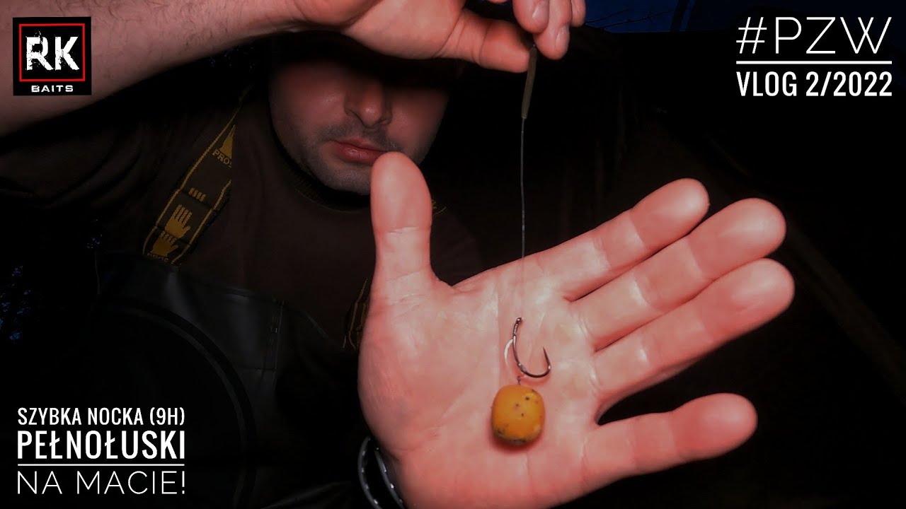 #misjaPZW - Pełnołuski na macie! Szybka nocka na #pzw (9h) - Vlog 2/2022 #rkbaits #drig