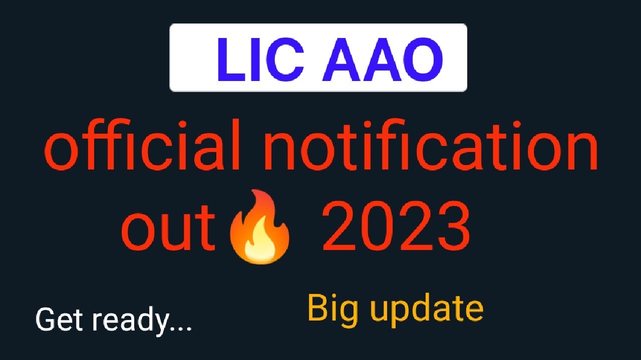 LIC ADO Official Notification🔥 out || #lic #lic_ado #rknp_classes
