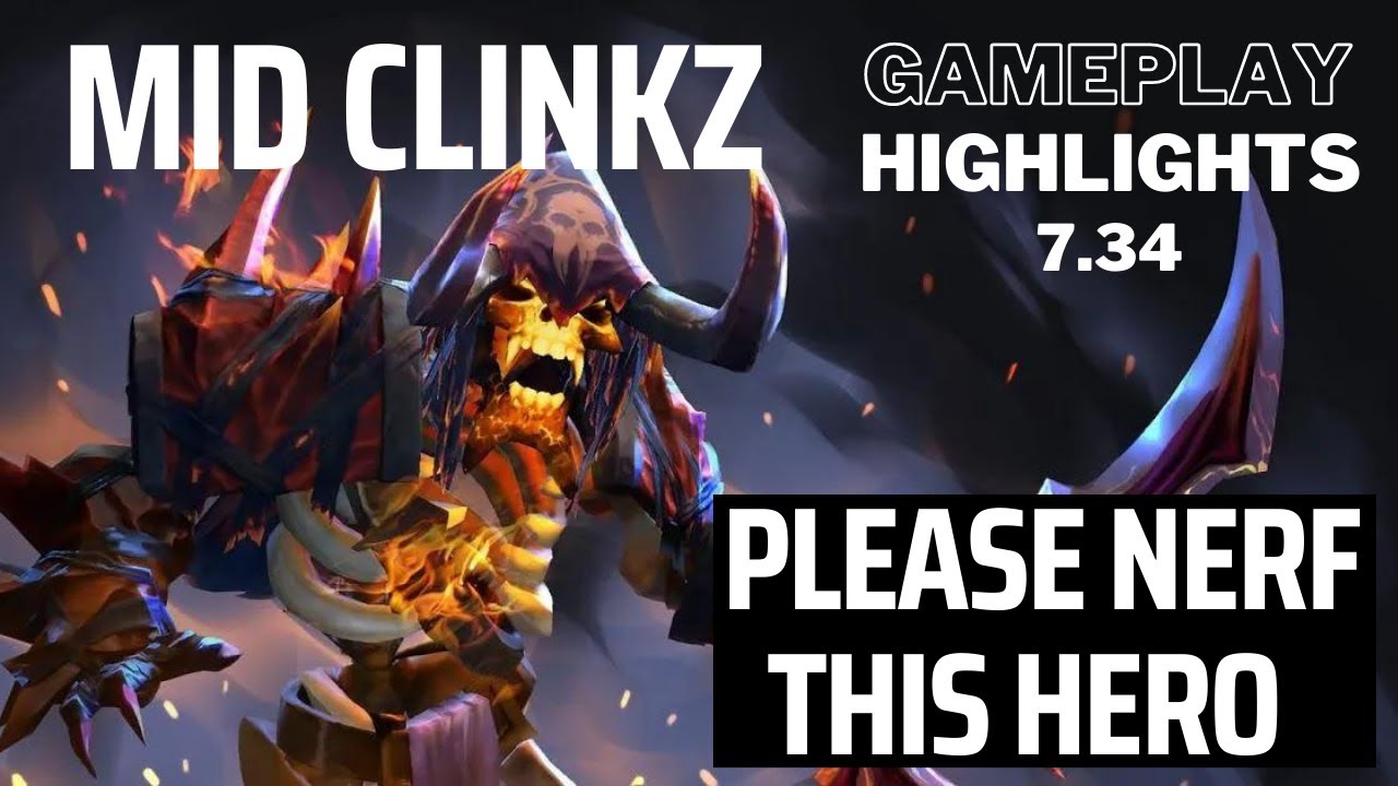 Clinkz Mid Lane, This Cant be Allowed! | Dota 2 Ranked Legend Gameplay