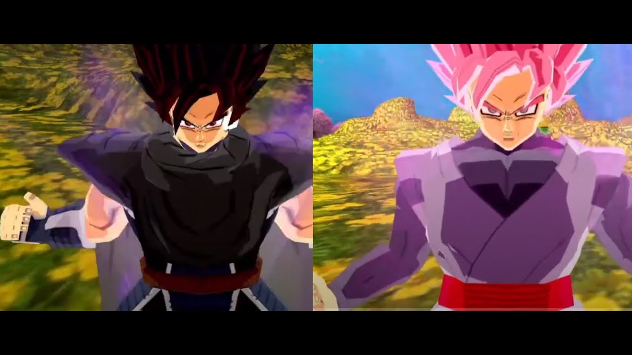 Turles Super Saiyan Shoyu VS Goku Black Super Saiyan Rose - DBZ Tenkaichi 3 MOD