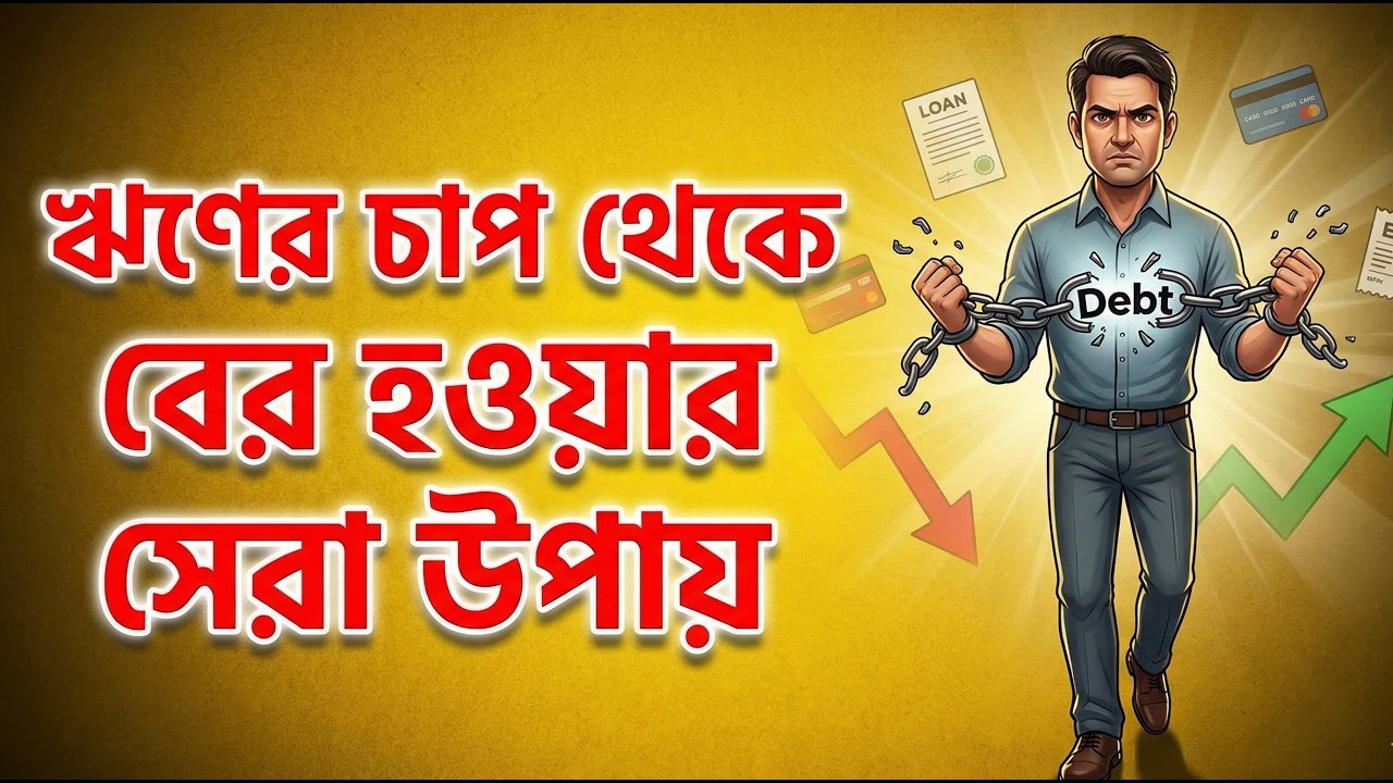 ঋণের চাপ থেকে বের হওয়ার ৫ টি সমাধান! | 5 Solutions To Get Out Of Debt | Personal Finance