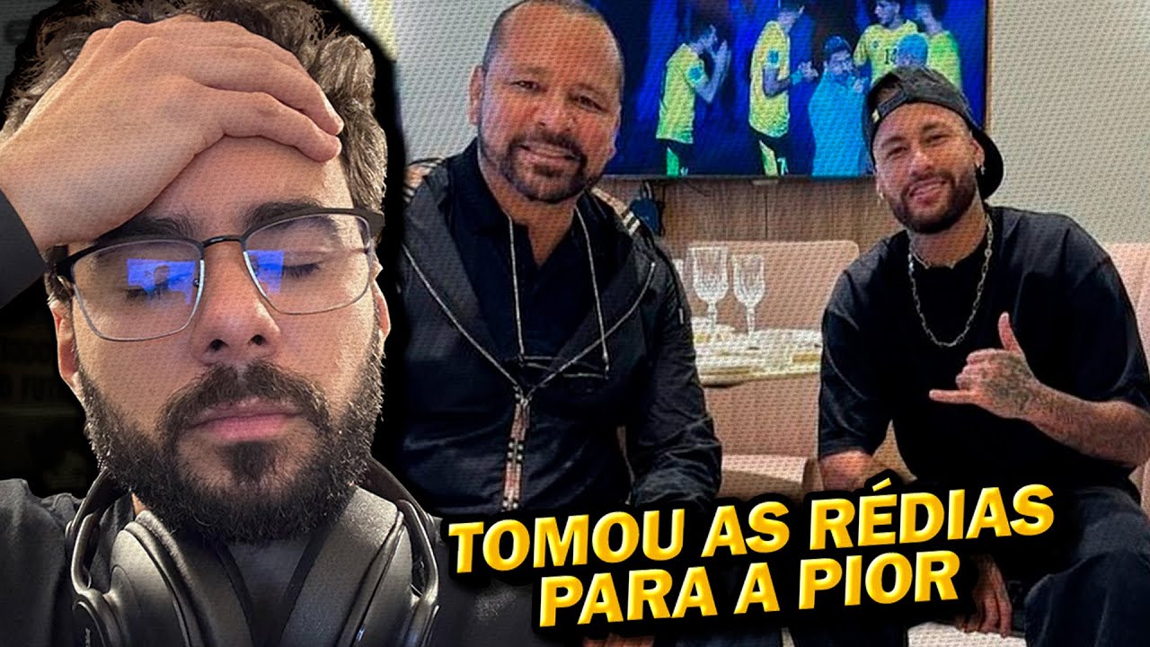 NEYMAR PAROU DE OUVIR AT&Eacute; O PAI