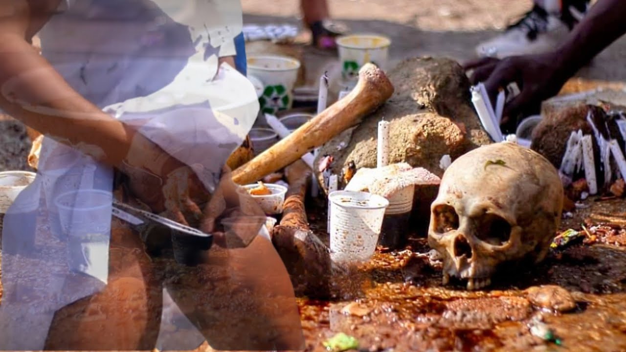 Gede au cimetière de Port-au-Prince