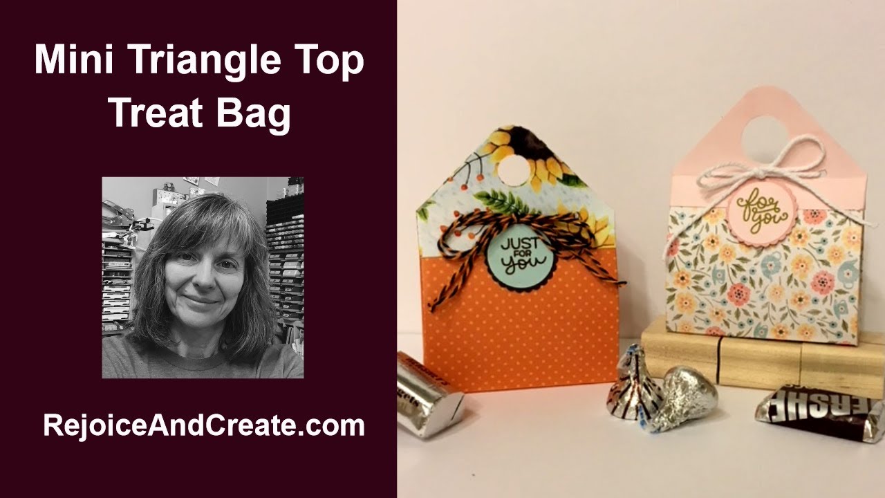 Mini Triangle Top Treat Bag