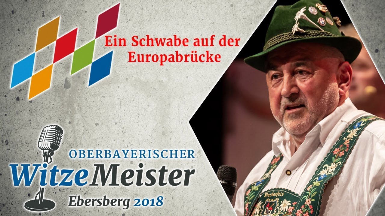 Ein Schwabe auf der Europabrücke (Witz)
