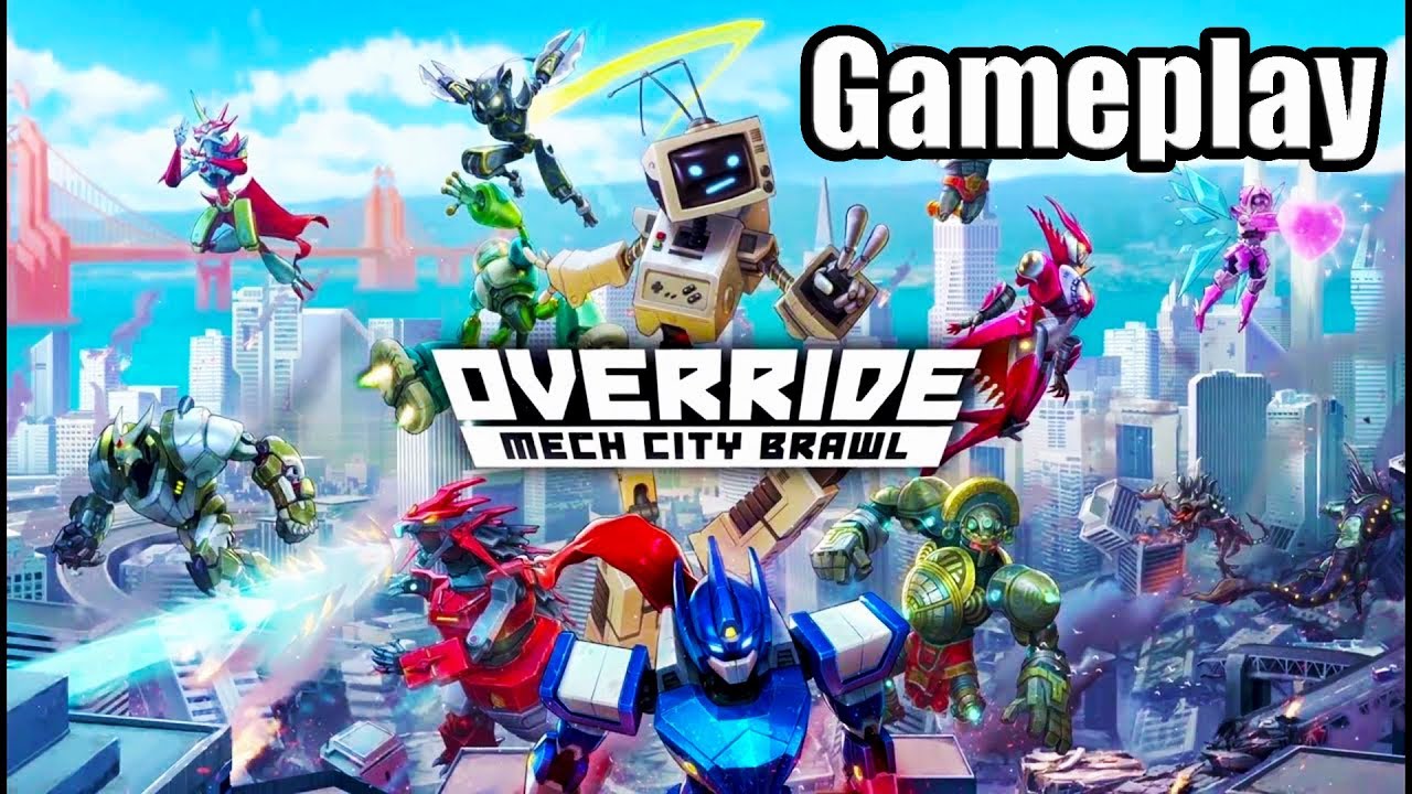 OVERRIDE: MECH CITY BRAWL [PS4 PRO] Gameplay | Arcade & Online Matches (No Commentary)