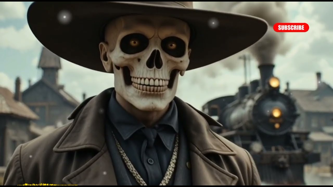 Crimson Tracks of the Dead West — Dark RailSkull Country Playlist