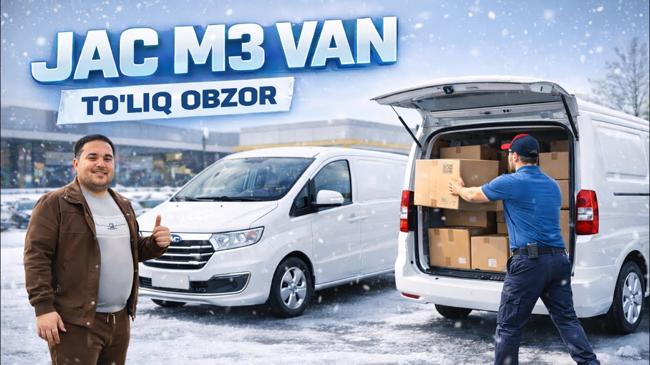 JAC M3 VAN OBZOR | YUK TASHISH UCHUN QULAY AVTOMOBIL