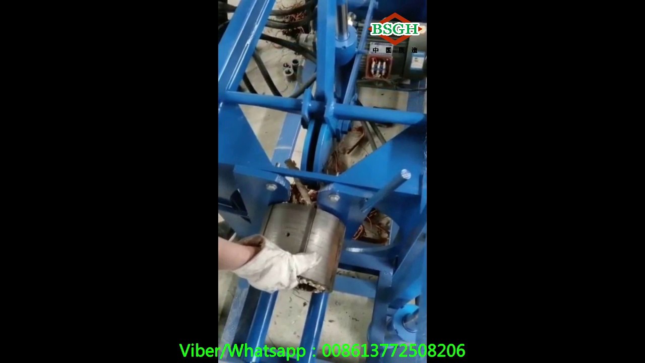 Multifunction Scrap Electric Motor Stator Recycling Machine BSM-10 is on promotion now