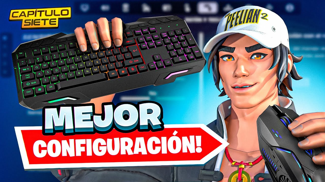 La MEJOR CONFIGURACION para TECLADO y RATON de FORTNITE ✅