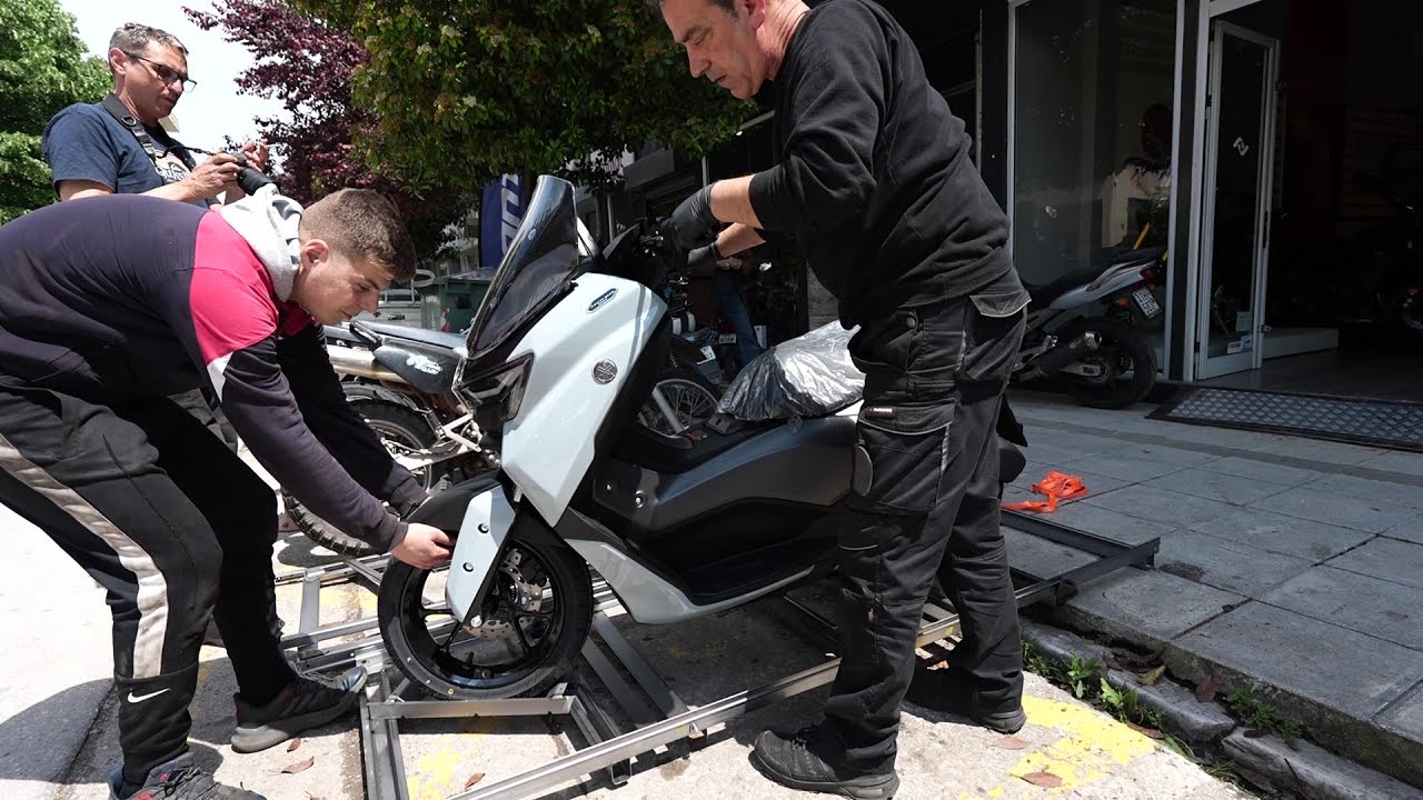 unboxing 2025 YAMAHA NMAX TECHMAX 125cc New scooter