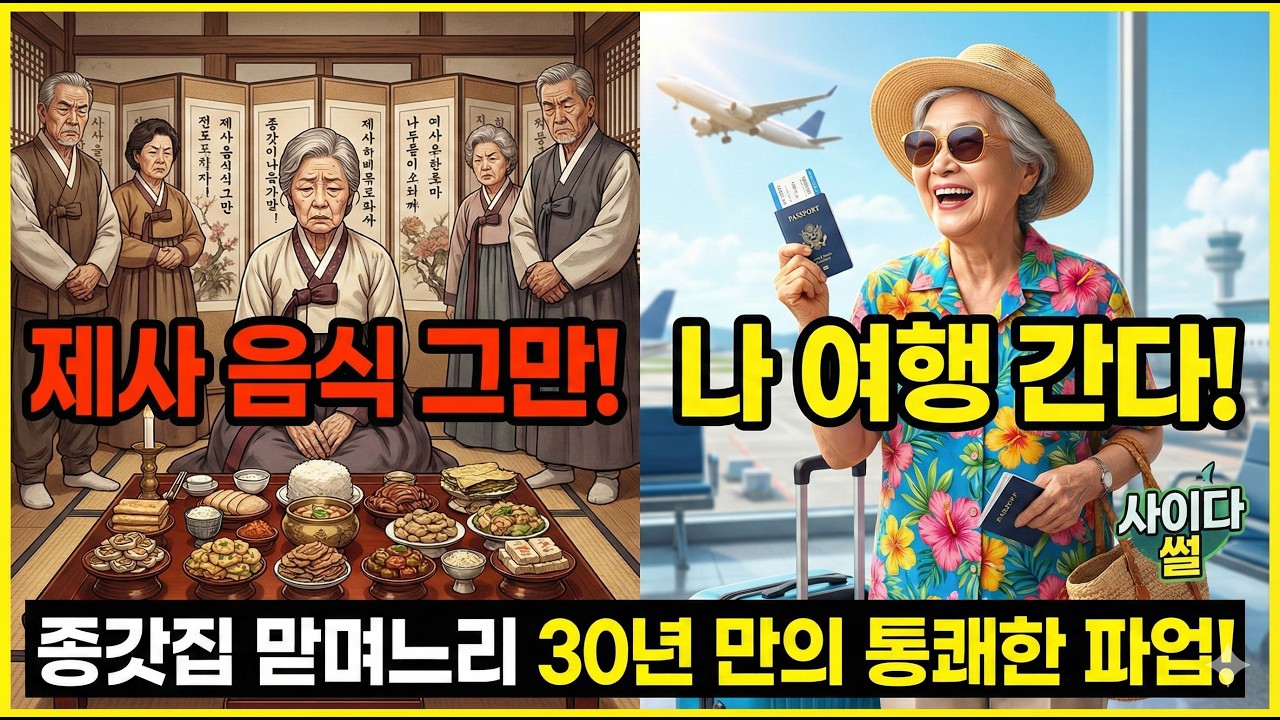 제사 당일, 며느리가 사라졌다! 전화받고 시댁이 뒤집어진 충격적인 이유