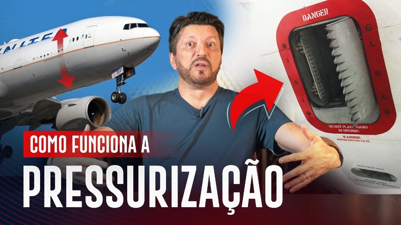 Como a gente RESPIRA dentro do avião? | EP. 1314