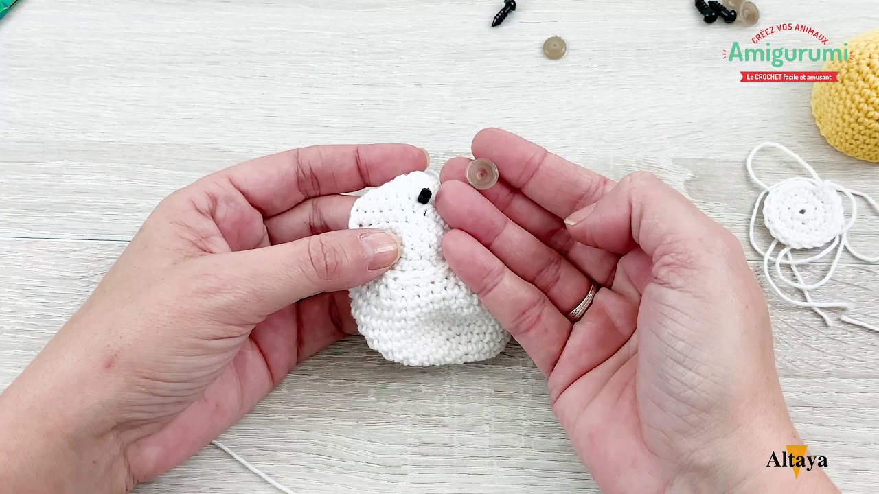 #AmigurumiTutoriels: Fixe les yeux de sécurité